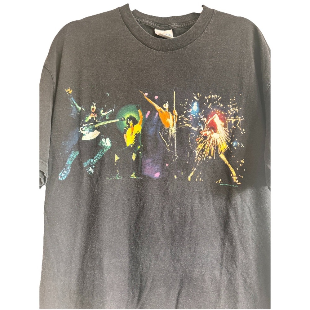 Kiss XL T Shirt 2003 Gene Simmons Paul Stanley Ace Frehley Peter Criss Vintage - Picture 2 of 7
